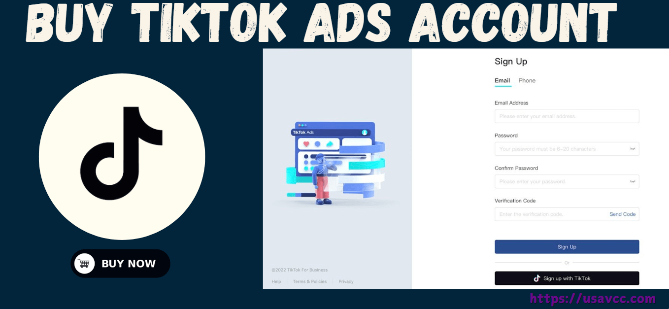 tiktok ads account buy