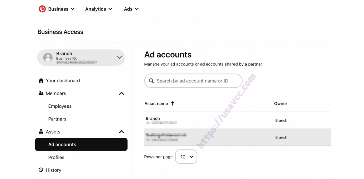 verified pinterest ads accounts